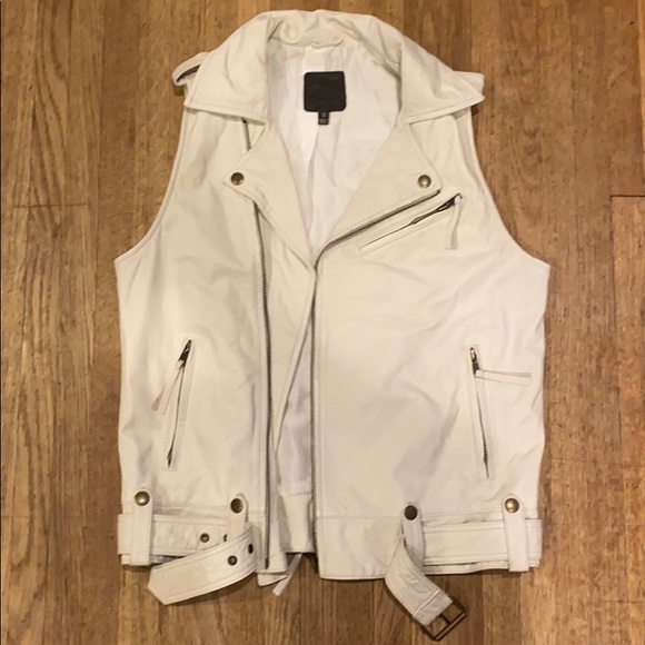 🤍Joie Leather Vest - Picture 3 of 9